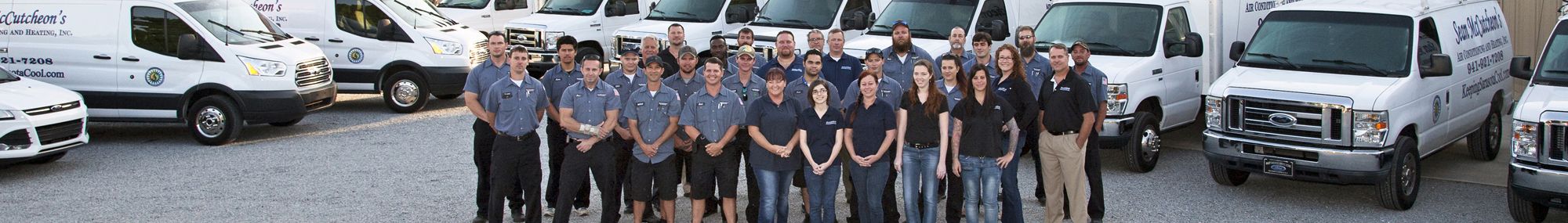 Sean McCutcheon's Air Conditioning Technician with Sarasota homeowners.